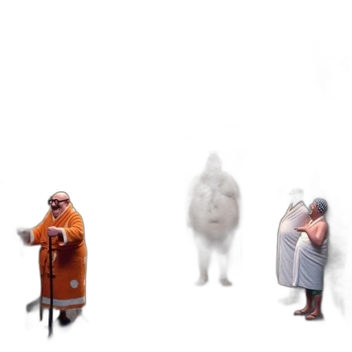 creature, robot, animal, staff transparent PNG cut-out
