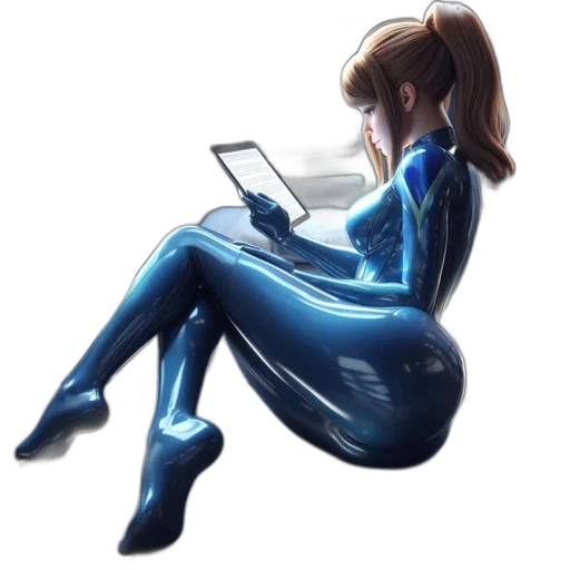 robot, dress, staff, concept art transparent PNG cut-out