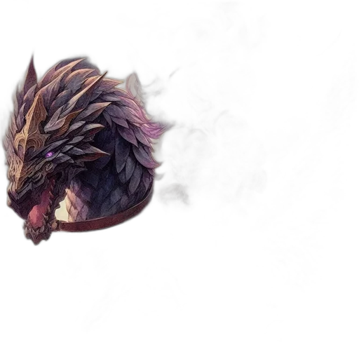 dragon, creature, animal, mask transparent PNG cut-out