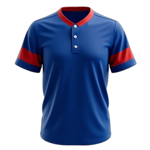3d render, blue, red, baseball transparent PNG cut-out
