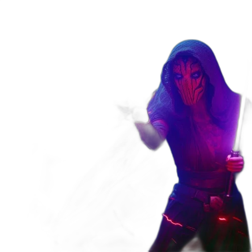 mask, jacket, creature, robot transparent PNG cut-out