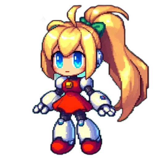 robot, staff, weapon, dress transparent PNG cut-out