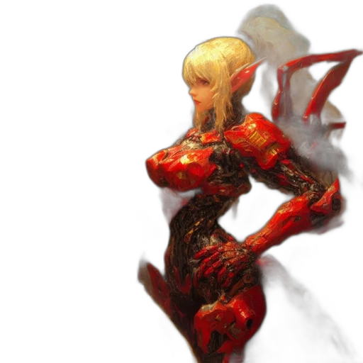 dress, robot, weapon, concept art transparent PNG cut-out