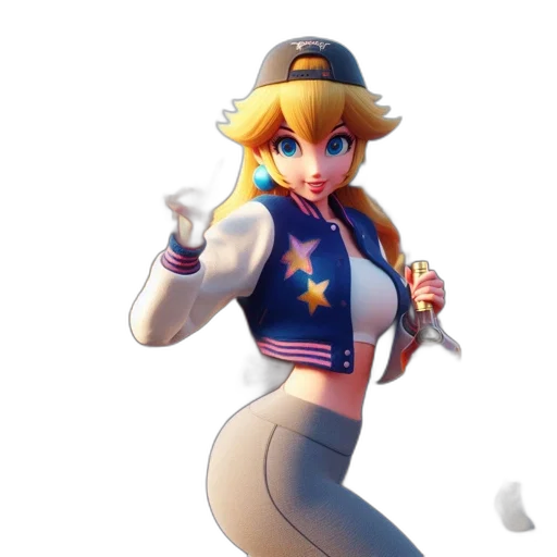 staff, weapon, hat, jacket transparent PNG cut-out