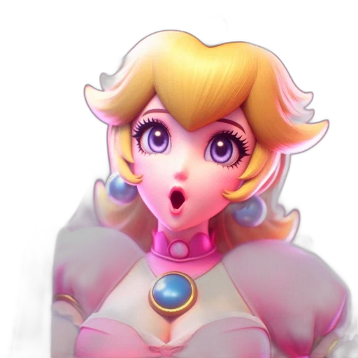 face, crown, concept art, 3d render transparent PNG cut-out