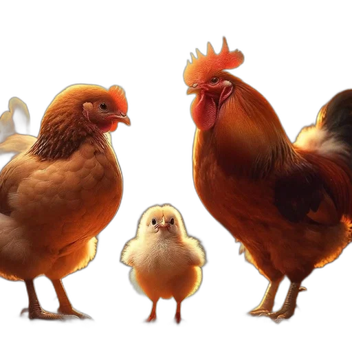 animal, food, concept art, 3d render transparent PNG cut-out