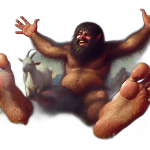 creature, shoes, animal, photorealistic transparent PNG cut-out