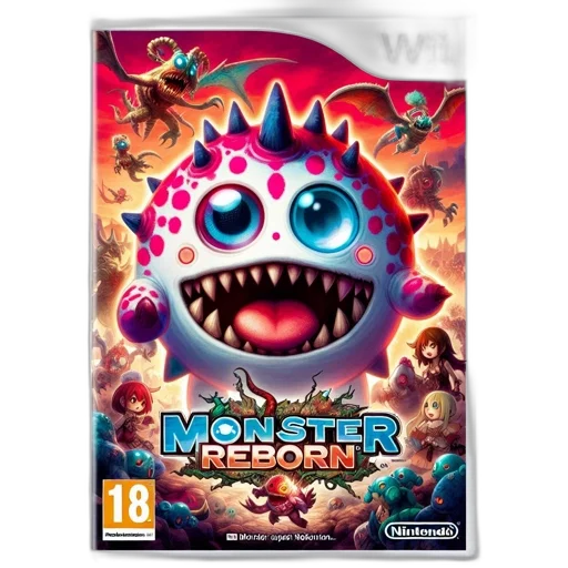 concept art, game, cover, monster transparent PNG cut-out