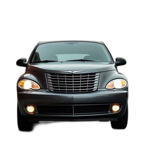 car, 3d render, photorealistic, chrysler transparent PNG cut-out