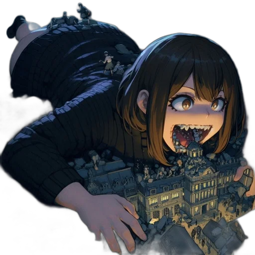 creature, mask, weapon, face transparent PNG cut-out
