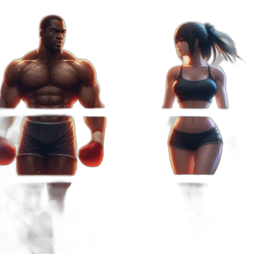 concept art, 3d render, comic book art, fantasy art transparent PNG cut-out
