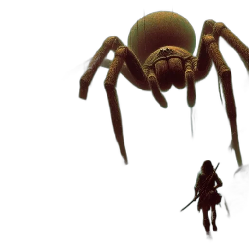 creature, animal, concept art, 3d render transparent PNG cut-out