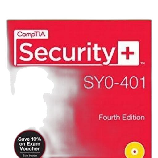 book, cover, comptia, security transparent PNG cut-out