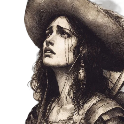 hat, face, jewelry, staff transparent PNG cut-out