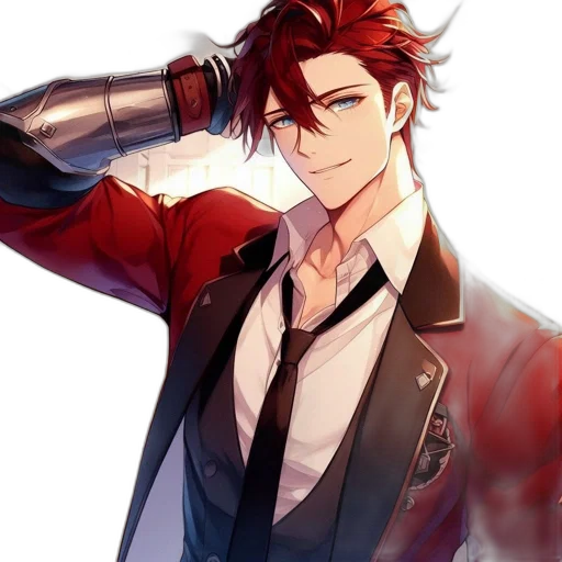 staff, jacket, weapon, anime transparent PNG cut-out