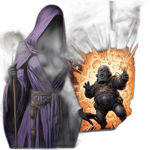 jacket, mask, concept art, fantasy art transparent PNG cut-out