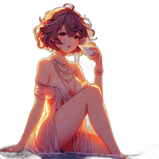 dress, crown, mask, staff transparent PNG cut-out
