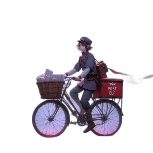 hat, robot, staff, umbrella transparent PNG cut-out
