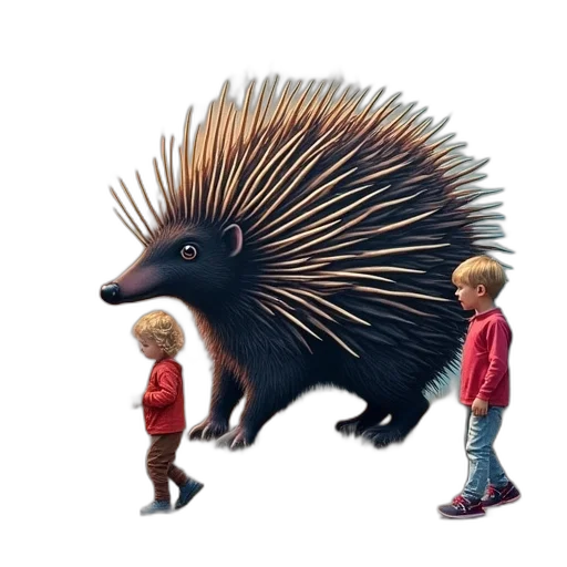 creature, animal, hair, concept art transparent PNG cut-out