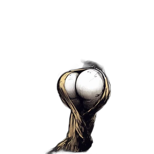 hair, hat, mask, weapon transparent PNG cut-out