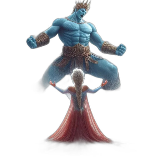 sword, crown, creature, concept art transparent PNG cut-out