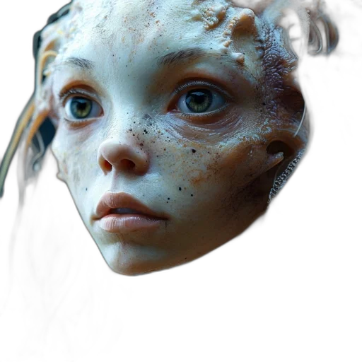 mask, creature, face, robot transparent PNG cut-out
