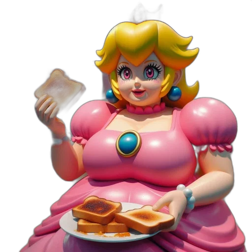 food, dress, 3d render, concept art transparent PNG cut-out