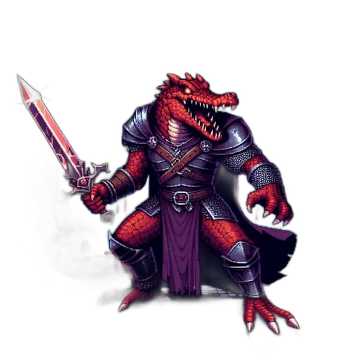 dragon, sword, staff, creature transparent PNG cut-out