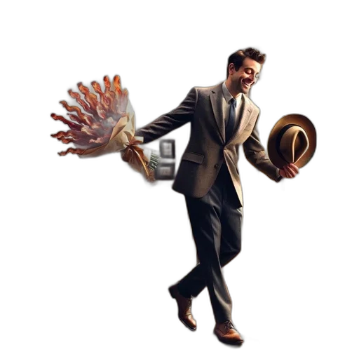 staff, weapon, animal, jacket transparent PNG cut-out