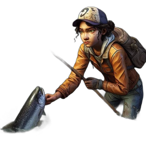 weapon, animal, creature, staff transparent PNG cut-out