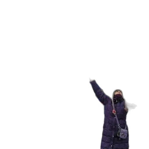 jacket, staff, creature, dress transparent PNG cut-out