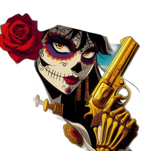 weapon, jewelry, mask, pixel art transparent PNG cut-out