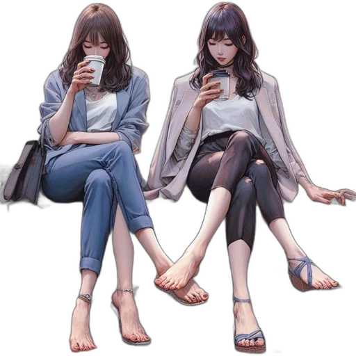 shoes, concept art, photorealistic, anime transparent PNG cut-out