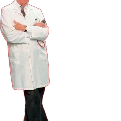 staff, jacket, robot, face transparent PNG cut-out
