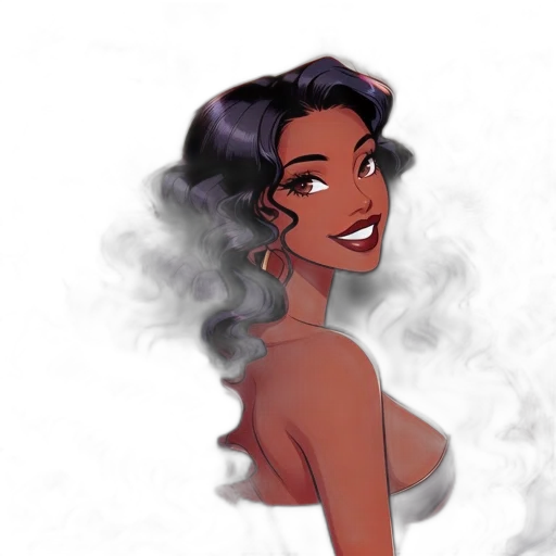 dress, cartoon, concept art, comic book art transparent PNG cut-out