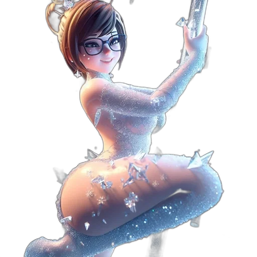 staff, dress, weapon, concept art transparent PNG cut-out