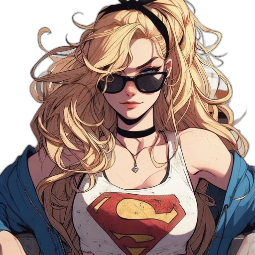 comic book art, concept art, cartoon, anime transparent PNG cut-out