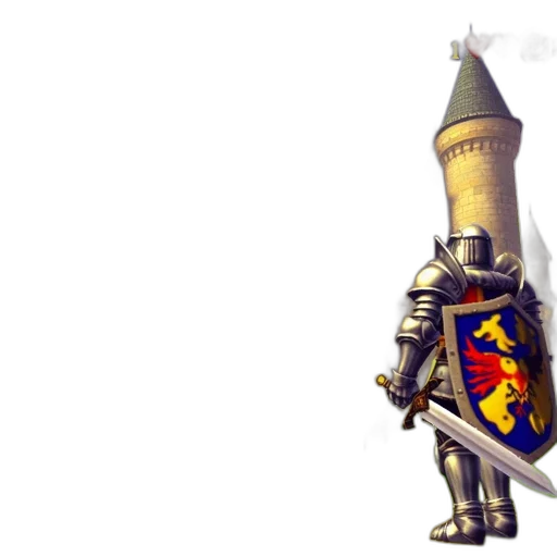 sword, staff, weapon, crown transparent PNG cut-out
