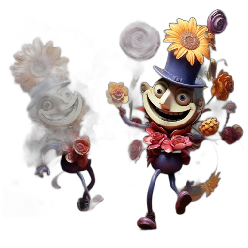 staff, mask, flower, food transparent PNG cut-out