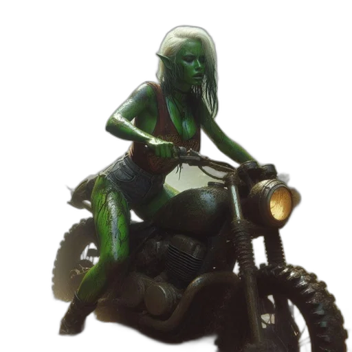 creature, robot, concept art, 3d render transparent PNG cut-out