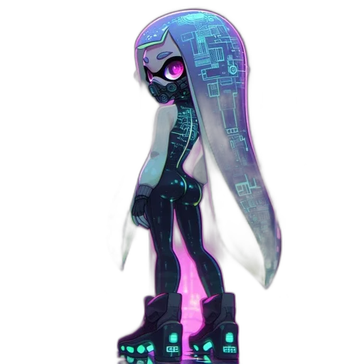 dress, robot, creature, jacket transparent PNG cut-out