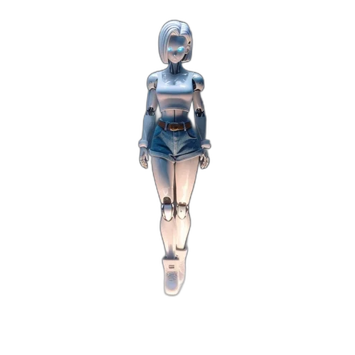 robot, jewelry, staff, sword transparent PNG cut-out