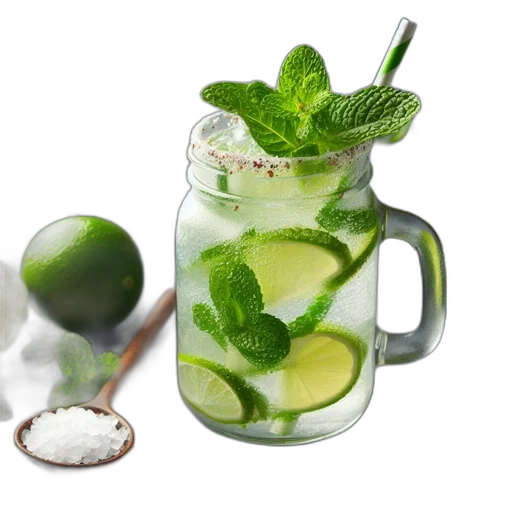 food, bottle, photorealistic, 3d render transparent PNG cut-out