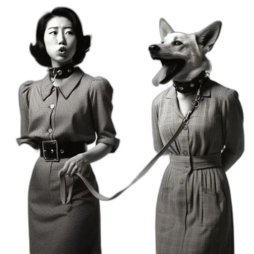 staff, dress, animal, jacket transparent PNG cut-out