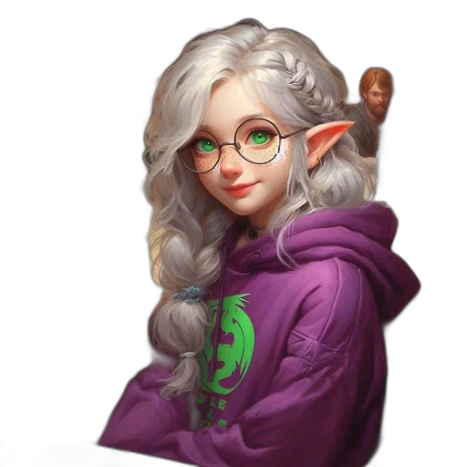 jacket, staff, face, dragon transparent PNG cut-out