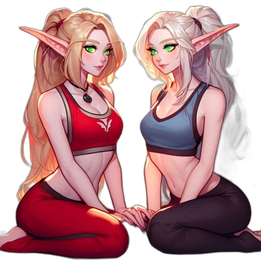 fantasy art, pixel art, concept art, anime transparent PNG cut-out