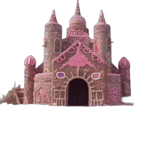 building, 3d render, concept art, fantasy art transparent PNG cut-out