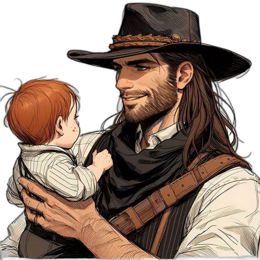 comic book art, concept art, photorealistic, fantasy art transparent PNG cut-out