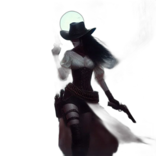hat, mask, staff, dress transparent PNG cut-out