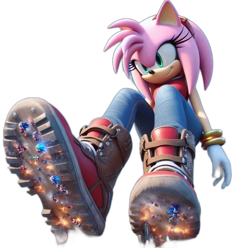 shoes, weapon, creature, concept art transparent PNG cut-out